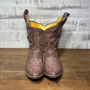 Western Cowboy Boots Planter